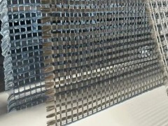 金褐色玄武岩土工格栅-抵抗裂缝车辙抗低温缩裂