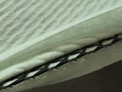 三维复合排水网搭接