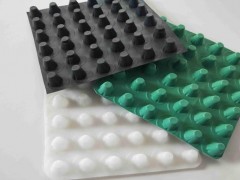 三维立体塑料排水板怎么做的